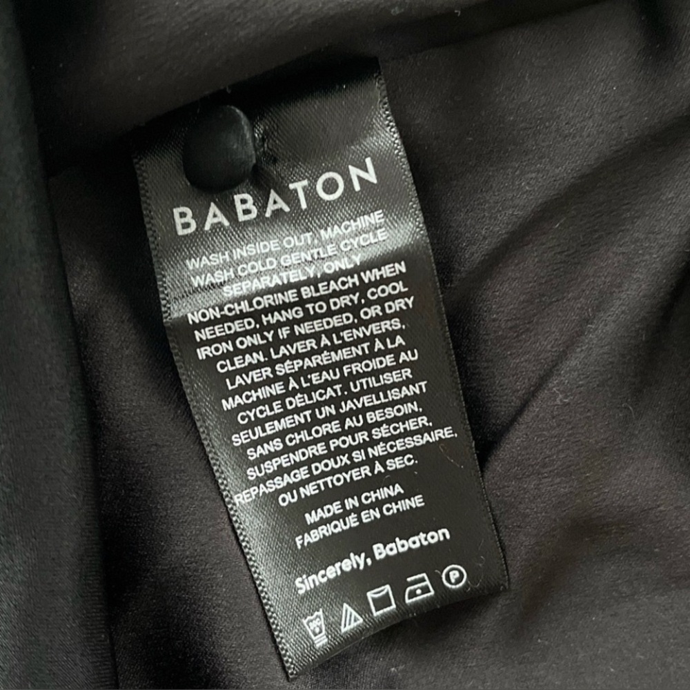 Aritzia Babaton Hasek Satin Formal Elegant Wedding Guest Party Dress Sz 8 - Picture 15 of 15